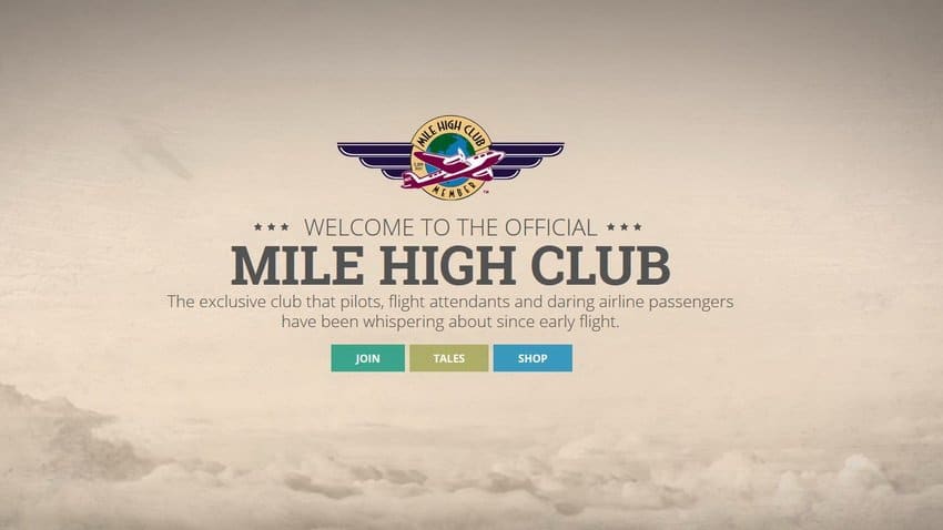 Exklusiver Club: Der Mile High Club